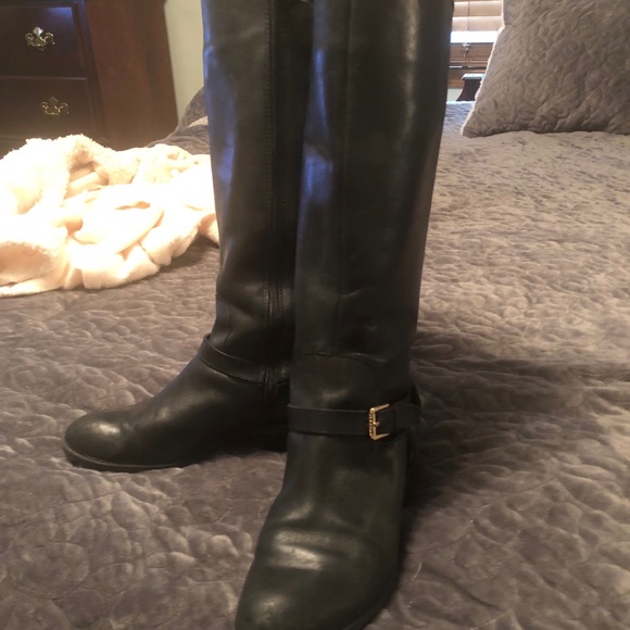 Shoes - Ralph Lauren Leather Riding Boots